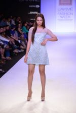 Model walk for Shehlaa Show at LFW 2014 Day 4 in Grand Hyatt, Mumbai on 15th March 2014